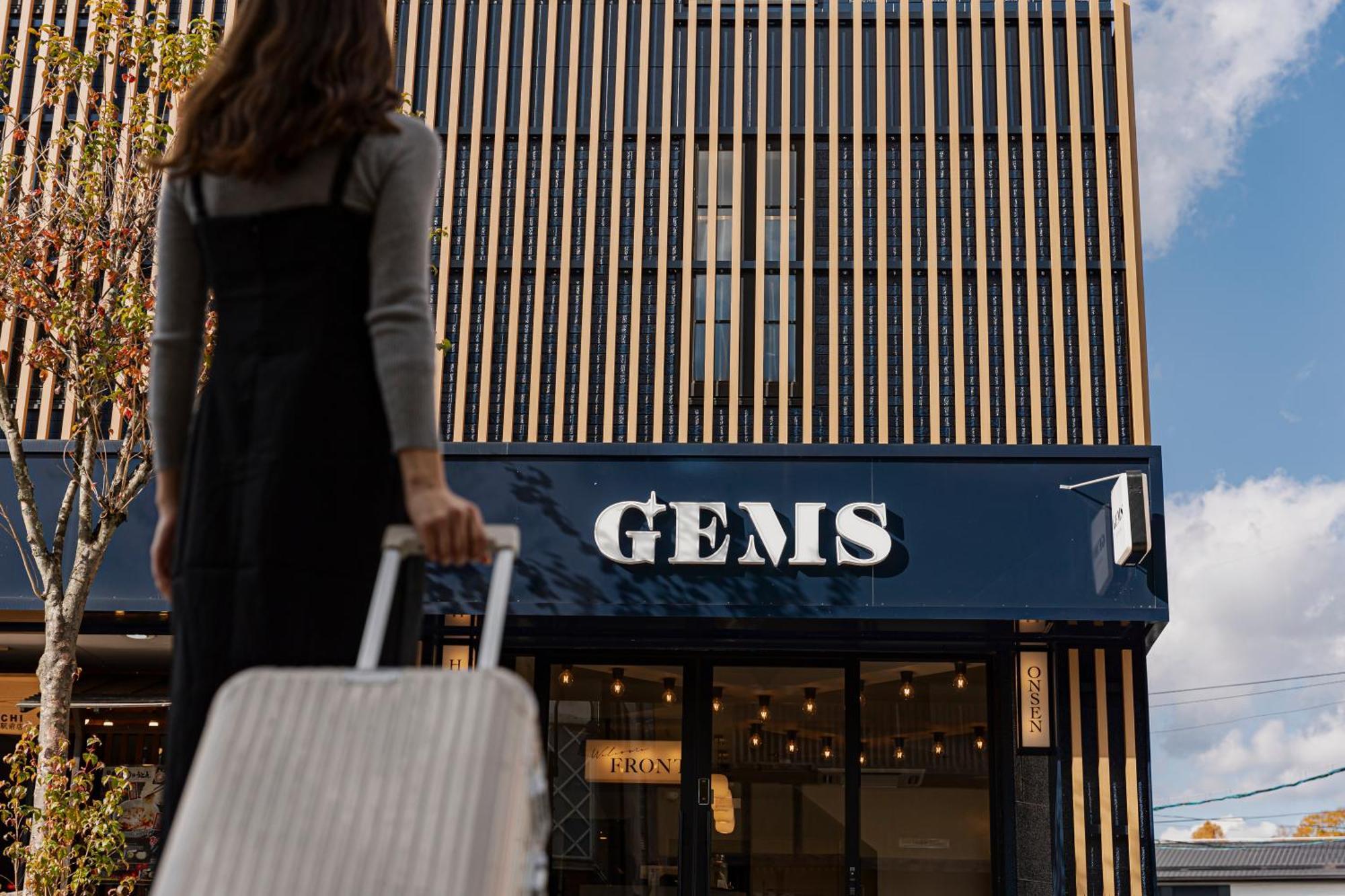 Gems Yufuin Hotel And Spa Cafe Bar Eksteriør billede